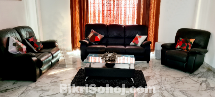 Leather Sofa set & centre Table (3+2+1) BDT60,000